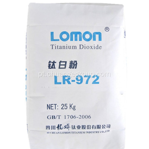 TiO2 Dióxido de titânio Rutile LR972